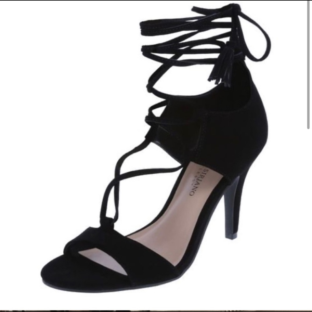 Black Christian Siriano Heels